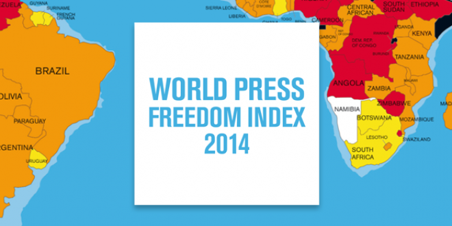 World Press Freedom Index 2014