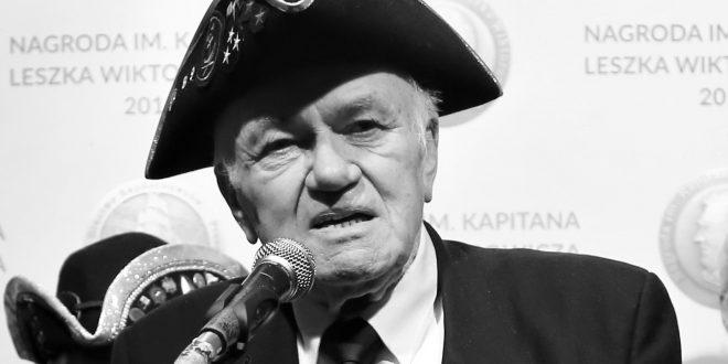 Zmarł kapitan Andrzej Drapella, laureat 3 edycji Nagrody Wiktorowicza