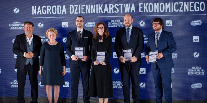 Michał Szafrański laureatem Nagrody Dziennikarstwa Ekonomicznego Press Club Polska 2019