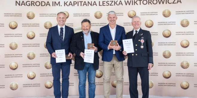 Laureaci odebrali Nagrody im. Kapitana Leszka Wiktorowicza 2024