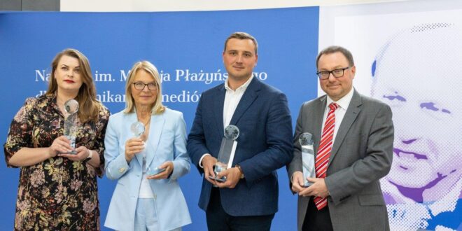 Wręczono Nagrody im. Macieja Płażyńskiego 2024. Odebrali je dziennikarze i redakcje z Czech, Litwy, Polski i Włoch