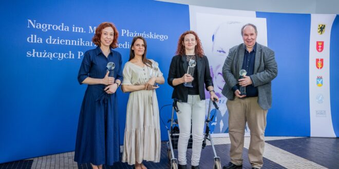 Dziennikarze i redakcja z Polski, Norwegii, Szwajcarii i Ukrainy otrzymali Nagrody im. Macieja Płażyńskiego 2025