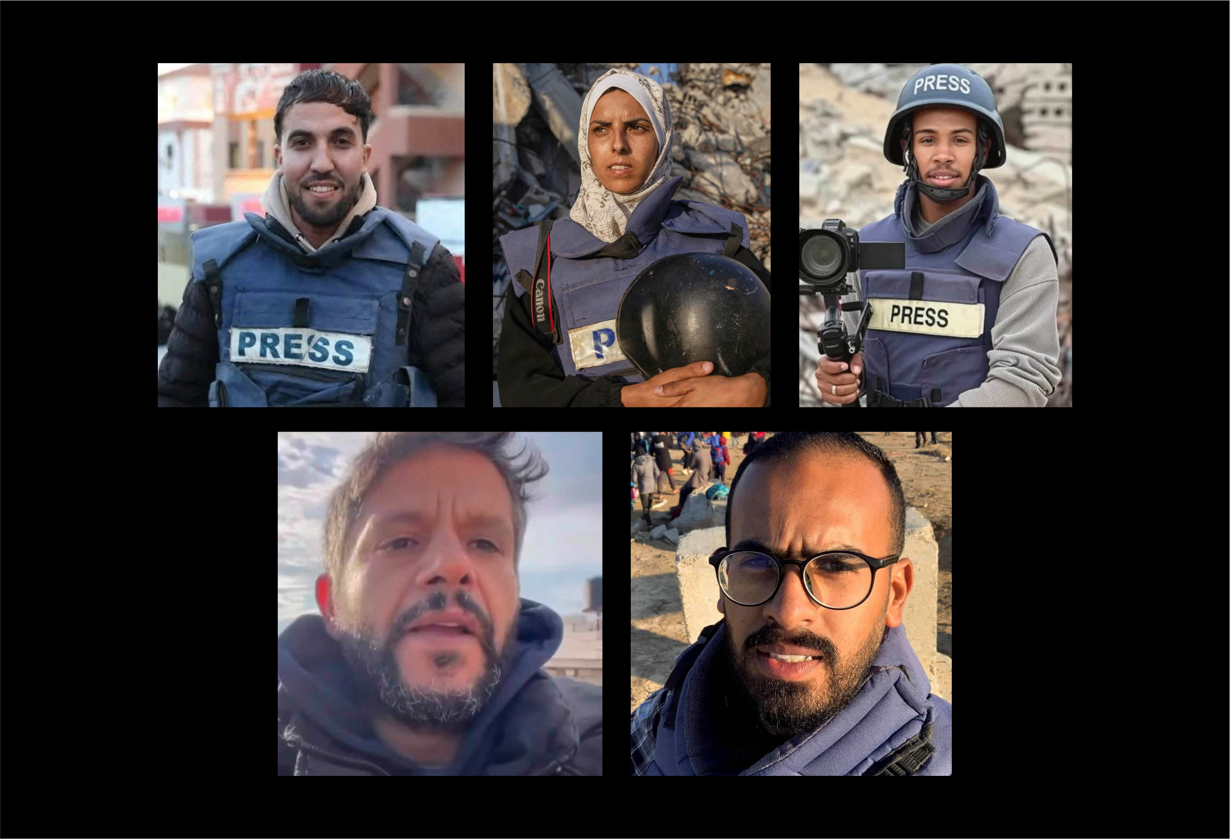 Oświadczenie w sprawie zabójstwa dziennikarzy w Gazie