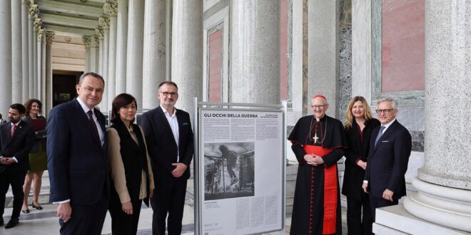 Nasza wystawa „Oczy wojny” w watykańskiej Bazylice św. Pawła za Murami