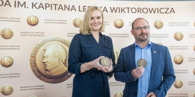 Kpt. Michał Bielski i kpt. Magda Makowska odebrali Nagrody im. kpt. Leszka Wiktorowicza 2026
